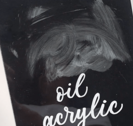 What To Use (And Not Use) When You're Doing Lettering On Acrylic! - The ...