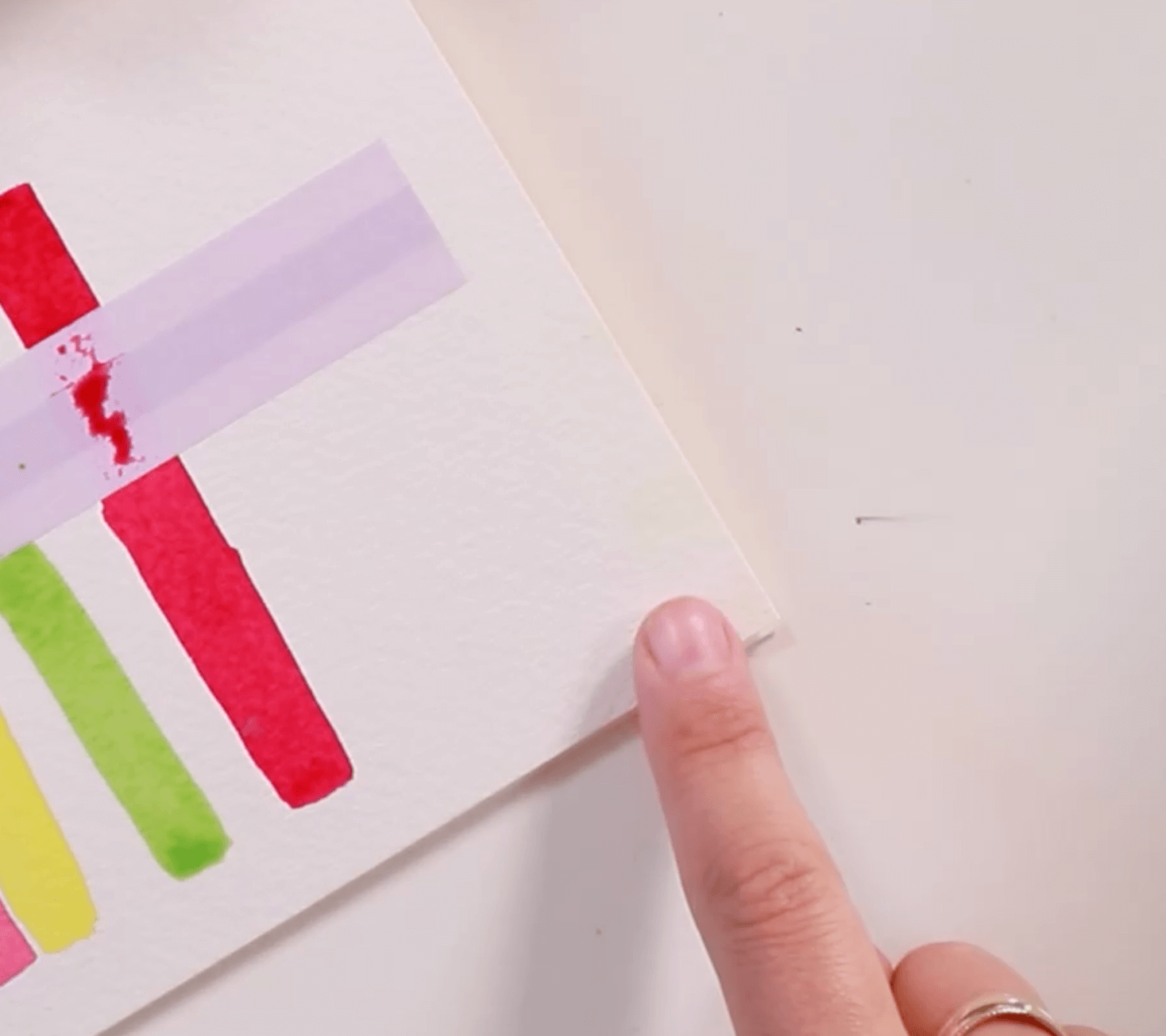 Easy DIY Watercolour Birthday Card - The Happy Ever Crafter Inc.